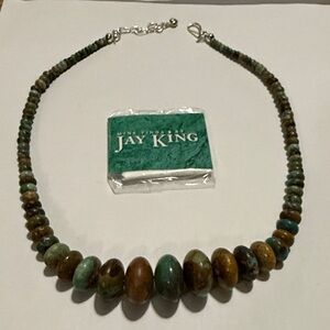 Jay King Earthy Tones Beaded Necklace